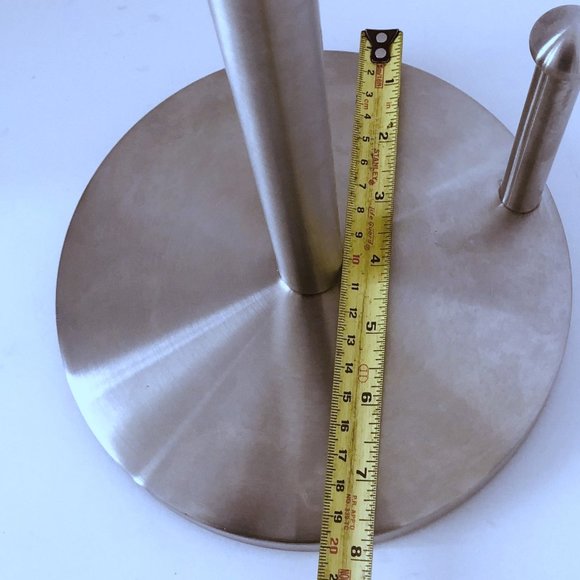 Stainless steel-Paper Towel Holder-silver brushed metal - Picture 5 of 8